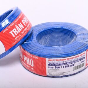 dây đơn mềm 1x6-xanh